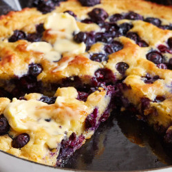 Oven Baked Skillet Pancake