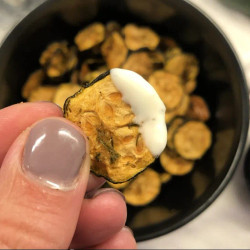 Keto Zucchini Chips