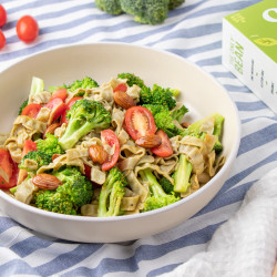 Broccolini Edamame Pasta Salad