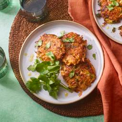 Carrot &amp; Coriander Fritters (Nigel Slater)