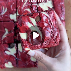 Red Velvet Cheesecake Brownies