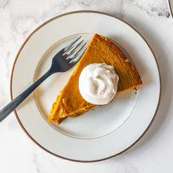 Crustless Pumpkin Pie