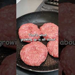 Japanese-style Simmered Hamburger Steak with Mushrooms