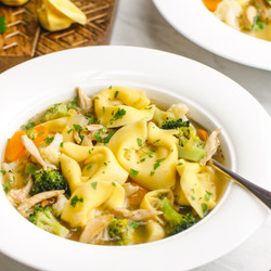 Chicken Tortellini Soup