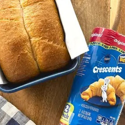 Easy Crescent Roll Loaf