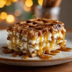Cinnamon Roll Apple Lasagna