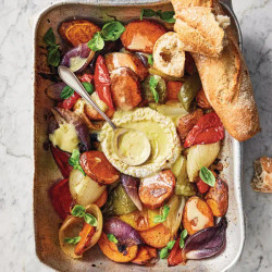 Roasted Veg With Camembert Fondue - Jamie Oliver