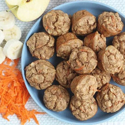 Abc Baby Muffins (apple, Banana And Carrot!)