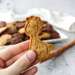 Homemade Animal Crackers (chocolate &amp; Cinnamon)