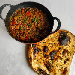 Keema Balti With Naan