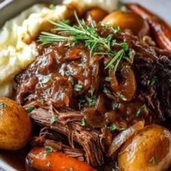Slow Cooker Pot Roast With Onion Soup
