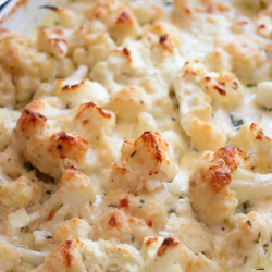Cauliflower And Goat Cheese Gratin