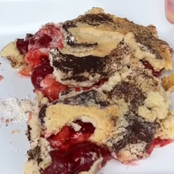Cherry Cream Cheese Dump Cake