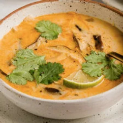 Easy Tom Kha Soup | Thai Coconut Soup (paleo, Whole30, Vegan Option)