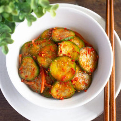 Oi Muchim (korean Cucumber Salad)