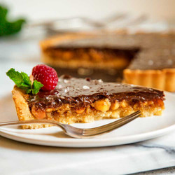 Chocolate Macadamia Nut Tart