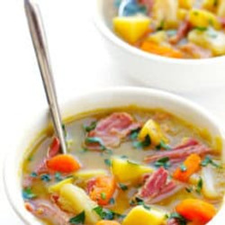 Corned Beef And Cabbage Soup