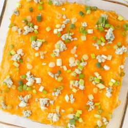 The Best Baked Buffalo Chicken Dip