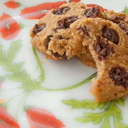 Chickpea Chocolate Chip Cookies