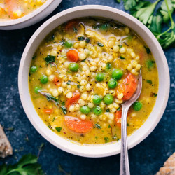 Chicken Couscous Soup