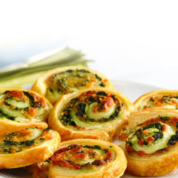 Spinach-cheese Swirls