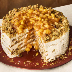 Bourbon-peach Icebox Cake