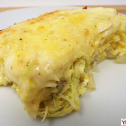 Cheesy Cabbage And Potato Breakfast Casserole