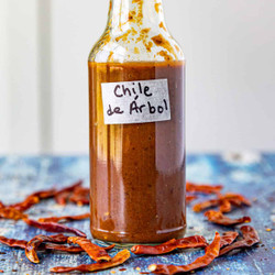 Chili De Árbol Hot Sauce Recipe
