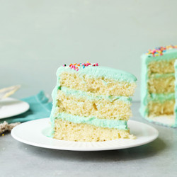 Magnolia Bakery's Vanilla Birthday Cake And Frosting