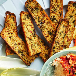Cornbread Crostini