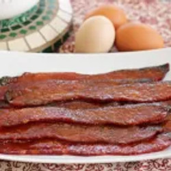 Sweet And Spicy Glazed Bacon