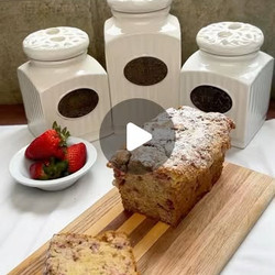 Strawberry Loaf Cake