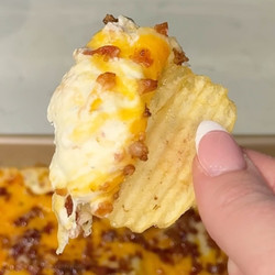 Baked Potato Cheese Dip