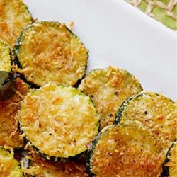 Zucchini Parmesan Crisps