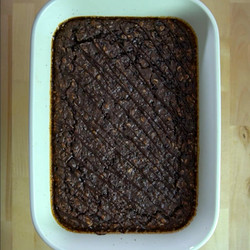 Double Chocolate Brownie Baked Oatmeal