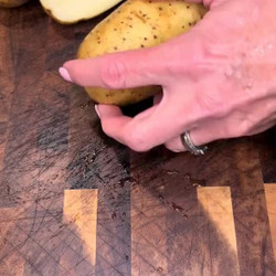 Baked Potato With Parmesan And Butter