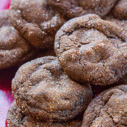 Chocolate Gingerbread Cookies