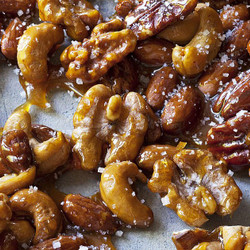 Ina's Salted Caramel Nuts