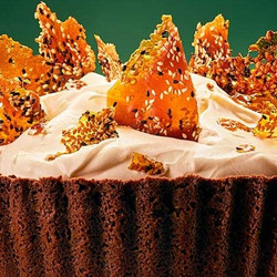 Tahini Mississippi Mud Pie