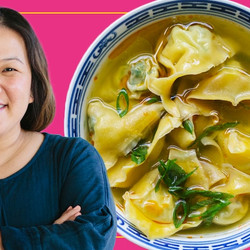 Hetty Bok Choy And Potato Wonton Soup