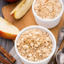 Air Fryer Apple Crumble
