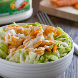 Buffalo Ranch Shrimp Salad