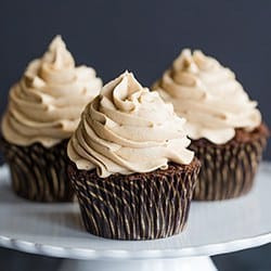 Mocha Cupcakes With Espresso Buttercream Frosting
