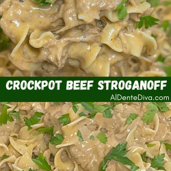 Crockpot Beef Stroganoff