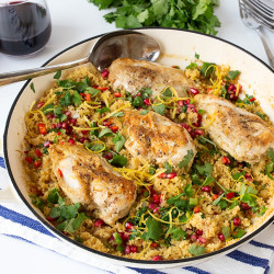 Speedy One-pot Chicken Couscous Dinner