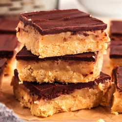 No-bake Millionaire's Shortbread Bars