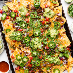 Healthy Loaded Nachos