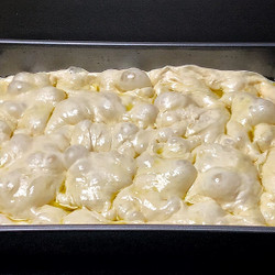 Big Bubbles Easiest No Knead Focaccia Bread
