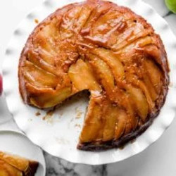 Caramel Apple Upside Down Cake