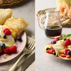 Greek Yogurt Crepes